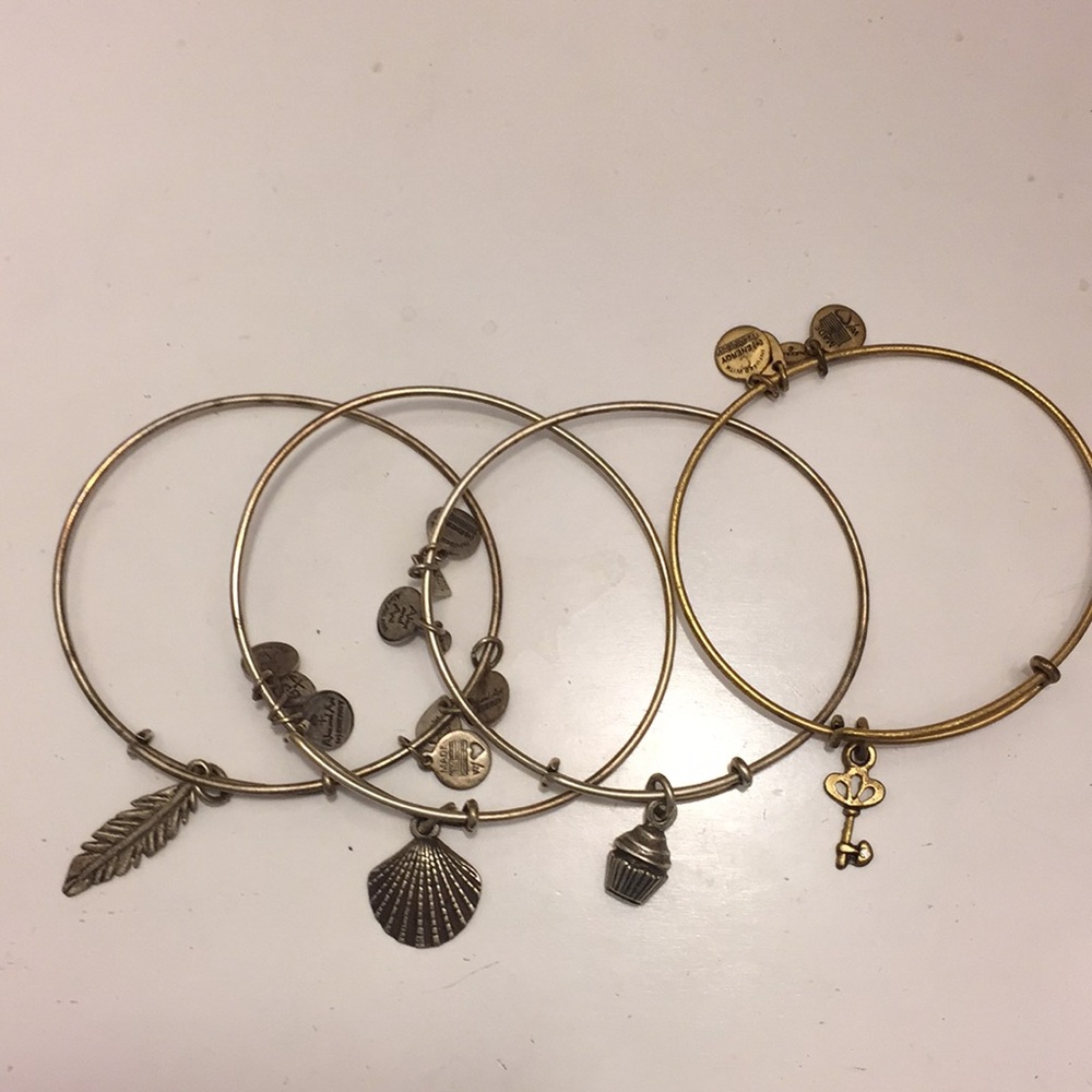 Alex and Ani bracelets(4)